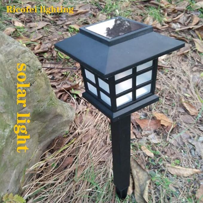 Solar Landscape Spotlights Garden Outdoor Motion Sensor Sensor Waterproof Pathway Light Wall Lamp Patio Lawn Walkway Decor (2PCS White)