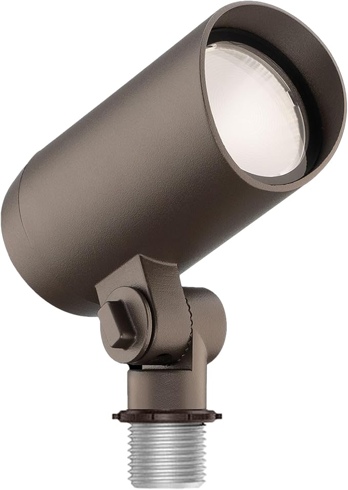 WAC Limited Landscape Lighting 12V Accent and Spot Light 30 Degree Narrow Beam Angle with 5-CCT Selectable in Bronze