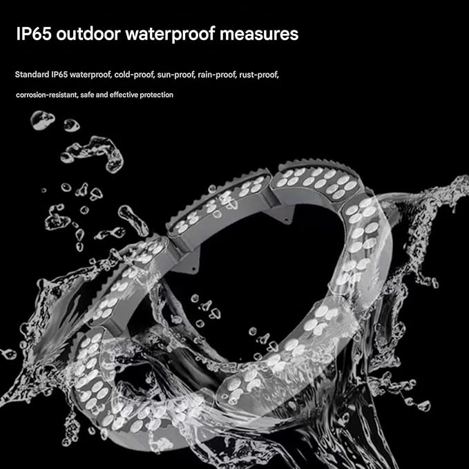 Outdoor Landscape Spotlights RGB Tree Spotlight - Garden Courtyard Landscape Lamp IP65 Waterproof OutdoorLed Ring Tree Hug Light Outdoor LED Pillar Lamp Park Landscape