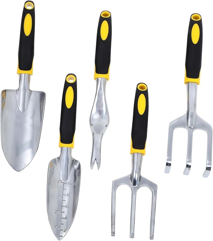 ibasenice 1set Garden Tool Set Heavy Duty Hand Shovel Trowel Multi-use Gardening Spade Gardening Tools for Planting Weeding and Soil Aeration