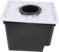 HANABASS Hydroponics System Bucket Planting Holder Soilless Culture Vegetable Lid Easy Assembly Planting Basket for Indoor Garden and Balcony Use Reusable Garden Supplies