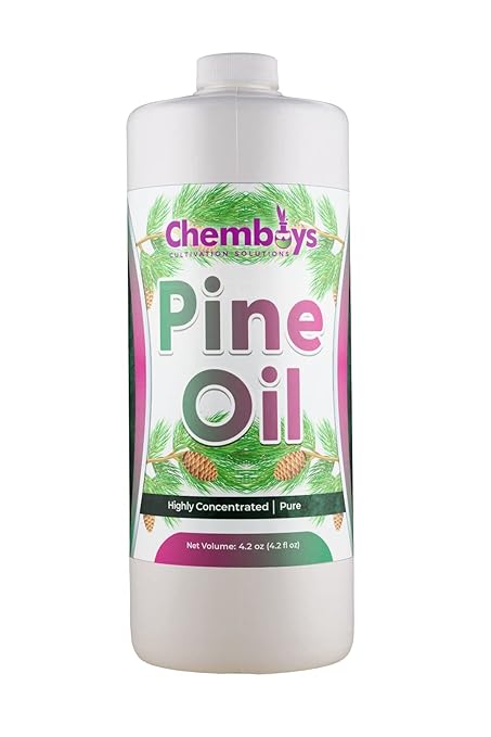 Chemboys Pine Oil - Highly Concentrated Organic Foliar Plant Fertilizer Bio-Stimulant for Gardens Indoor &amp Outdoor Plants Hydroponics Multipurpose Natural Deodorizer – Bulk Pine Oil | Half Gal
