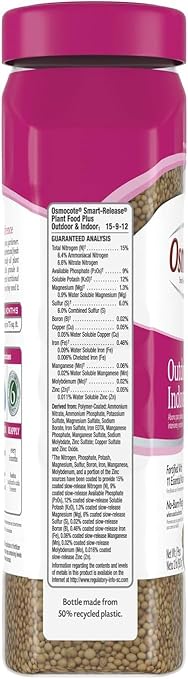 Osmocote Smart-Release Plant Food Plus Outdoor &amp Indoor Fertilizer 2 Lbs. (2)