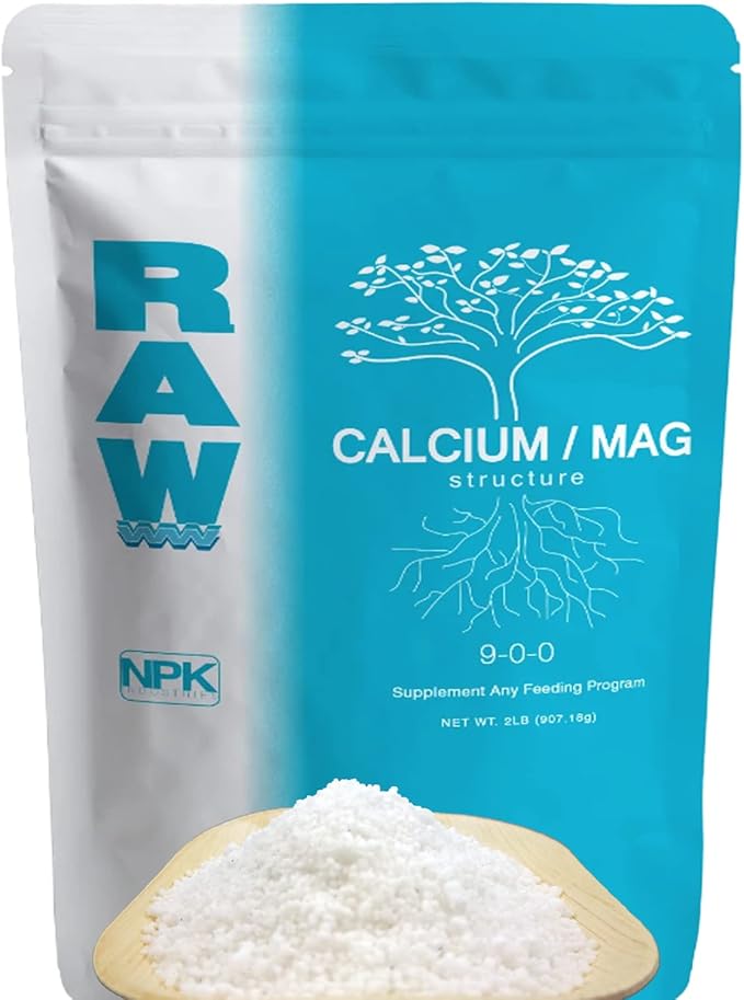 RAW Calcium/Mag 2lb - Essential Combo for Plant Health - Boosts Cell Strength and Nutrient Uptake