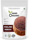 Zeeke Namo Organics 100% Organic Halim Garden Cress Aliv Seeds 900 Gm for Eating Organic and Weight Loss - (Super Saver Pack)