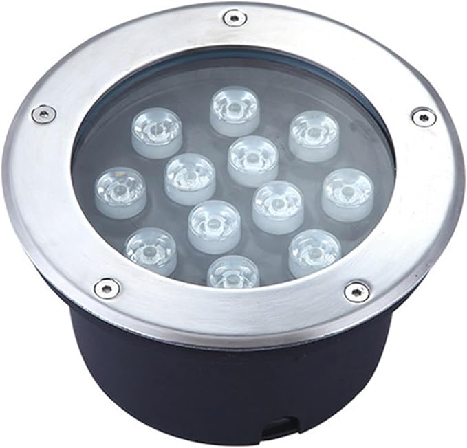 Outdoor Landscape Lights LED Buried Light AC85-110V IP66 Waterproof Recessed Ground Light for Garden Driveway Deck Step Yard Fence Pathway Spotlight