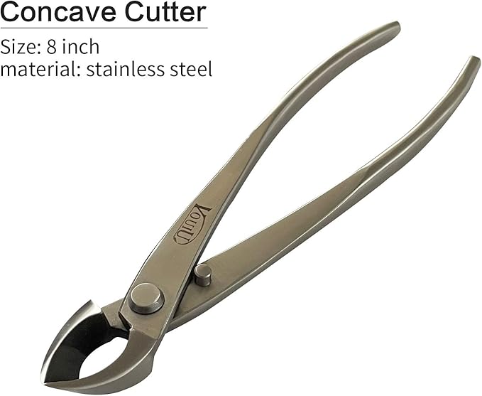 4-Piece Bonsai Tool SetConcave CutterKnob CutterTrunk SplitterBonsai Scissors