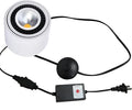 Accent Uplight 7W 630 lumens LED Spotlight Light with Smart Plug Timer Switch Round Bucket Adjustment Foot Pedal Switch Cord Flexibly Rotatable Extra Light Decorative for Plants Landscape