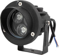 Aluminum 6W 3x2W White Light Lawn Garden Spotlight Lamp 300-330LM 12V (id: b1b 019 ae5 32c b36