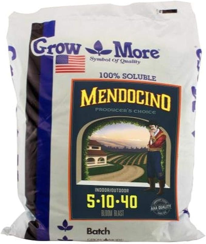Grow More 721582 Mendocino Bloom Blast Fertilizer 25 lb