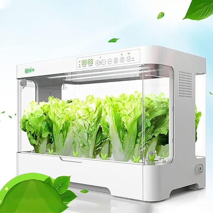 Hydroponics Growing System Herb Garden Kit Indoor with Led Grow Light Modes Smart Timer Starter Kit Hydroponic Indoor Garden