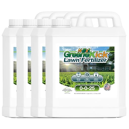 0-0-25 GreeneKick Potassium Turf Fertilizer (4 Gallons Cover 102400-256000 sq. ft.) with 25% Potassium Carbonate