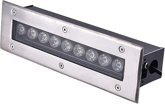 Outdoor Buried Lights LED Landscape Lights Rectangular Underground Light IP65 Waterproof Path Light Outdoor Garden Floor Light Lighting Project Landscape LWhite Light 5W