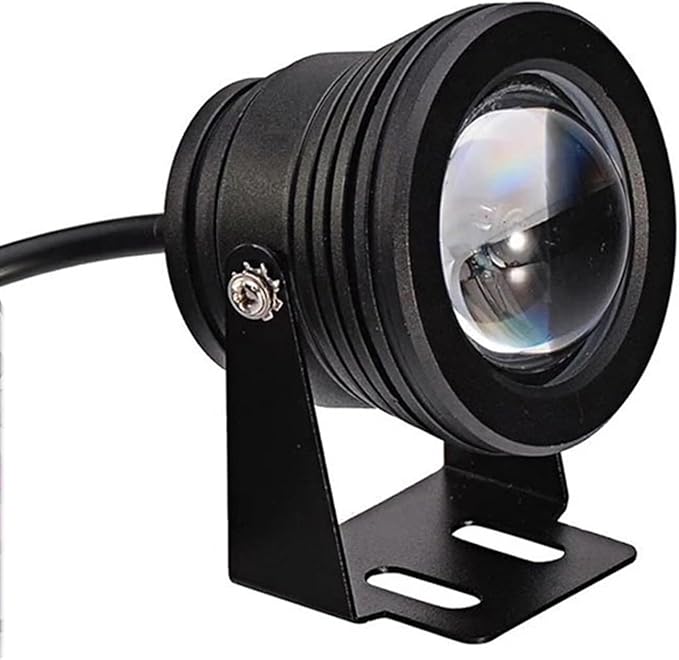 LED Swimming Pool Light- 10W Pond Fountain SpotLights Embedded Floor Lamp Underwater Lights 12V Waterproof IP68 Landscape Lighting(B-Green)