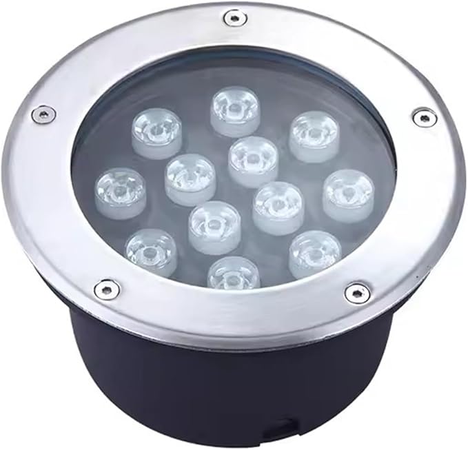 Outdoor Recessed Landscape Lights LED Buried Lights IP66 Waterproof Underground Light AC85-265V for Garden Yard Driveway Deck Pathway Spotlights
