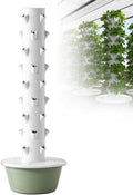 5Layer Soilless Cultivation Grow Tower Indoor Gardequaponics Growing KitsGarden Aeroponic Growing KitSuitable for Indoor and GreenhouseGrow Herbs and Vegetables(7Layer)