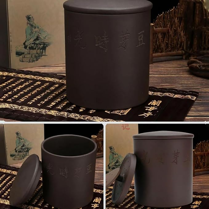 Sprouter Bean Growing Machine Purple Sand Bean Sprout Machine Large Capacity Sprouting Seedling Machines Plant Germination Kits