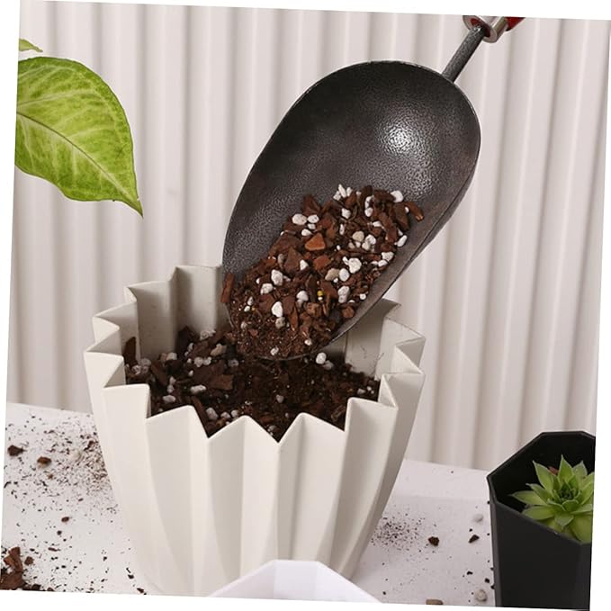 BESPORTBLE 1set Gardening Tools Rake Hoe Shovels for Efficient Planting and Soil Loosening Garden Tool Set for Outdoor Use Comfortable Grip Handles for Flower and Vegetable Care