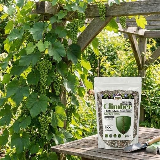 Old Cobblers Farm™ Wicked Growth Climbers &amp Vines Fertilizer – Helps Fast-Growing Vines and Climbers Reach New Heights with Colorful Blooms (5 lbs | 10 lbs | 15 lbs | 20 lbs) (10 lbs)