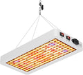 500W LED Grow Lights Full Spectrum Indoor Green Plant Lamp Veg/Bloom Modes Dimmable Growth Box Fill Light 100-277V Flower Seeding Hydroponic System Greenhouse Tent Cultivate Lighting with Hook US Plug