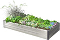 Raised Garden BedGalvanized Raised Beds for Gardening13.5X3FT Outdoor Metal Raised Bed Planter Boxes Kit for VegetablesFlowers Herbs