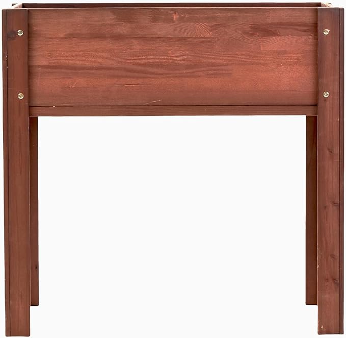 31x31x16 inch Raised Garden Bed with Legs Elevated Wooden Planter Box for Outdoor Plants Flowers Fruits Vegetable Herb Growingg