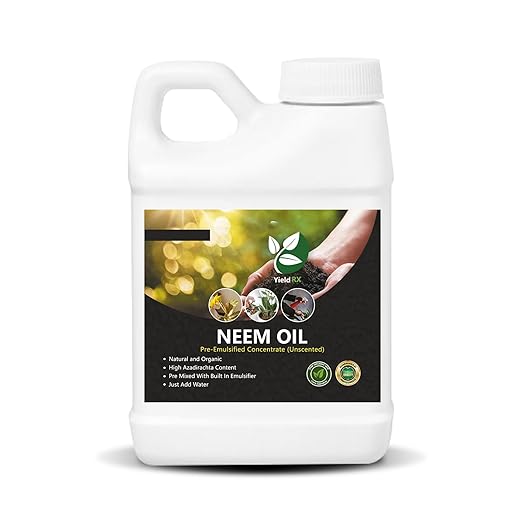 Ready-to-Use Concentrat Neem Oil - Unscented - High Azadirachtin Content Ready-to-Use with Water (1 Gallon)