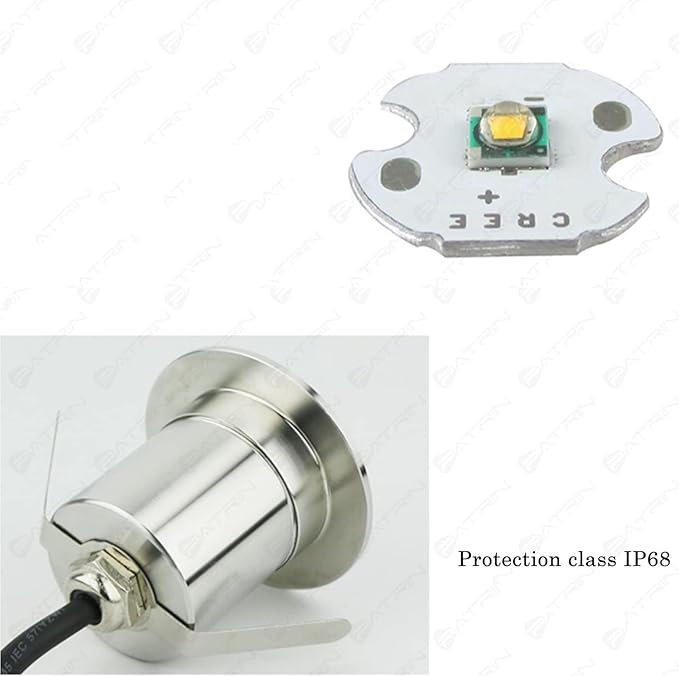 Outdoor Buried Lights - LED Landscape Lights Modern Mini Underwater Led Lights IP68 Waterproof Embedded Narrow Beam Gather Light for Outdoor Landscape/Underwater/Garden/Stairs