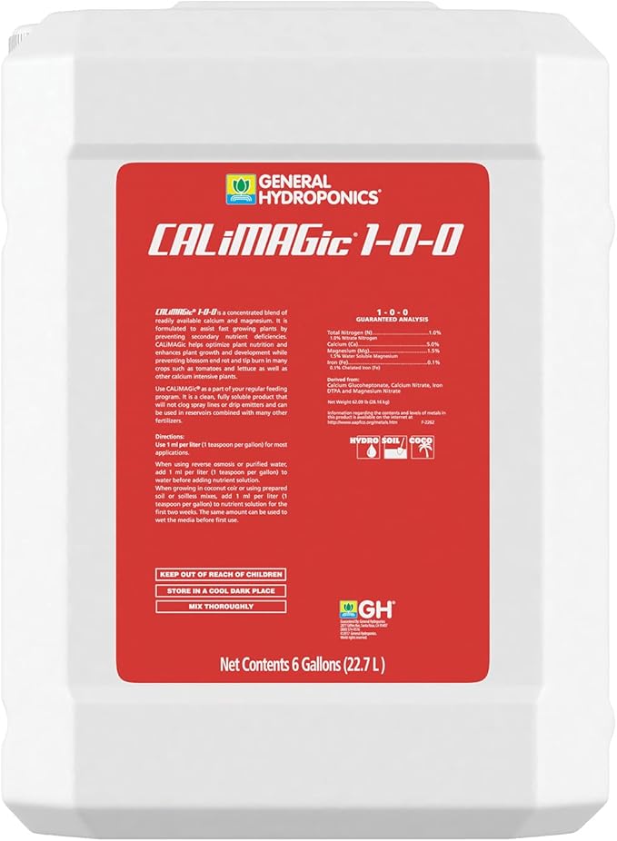 General Hydroponics CaliMagic 6-Gallon