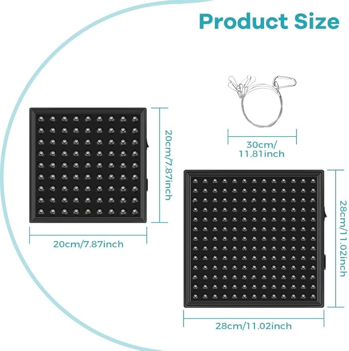50W Full Spectrum Red Blue 100-277V Indoor Fruit Flower Plating Box UV/IR Vegetables Seeds Hydroponics Fill Lights 110V Red Blue Greenhouse Tent Sapling Succulent Potted Cultivation Lighting