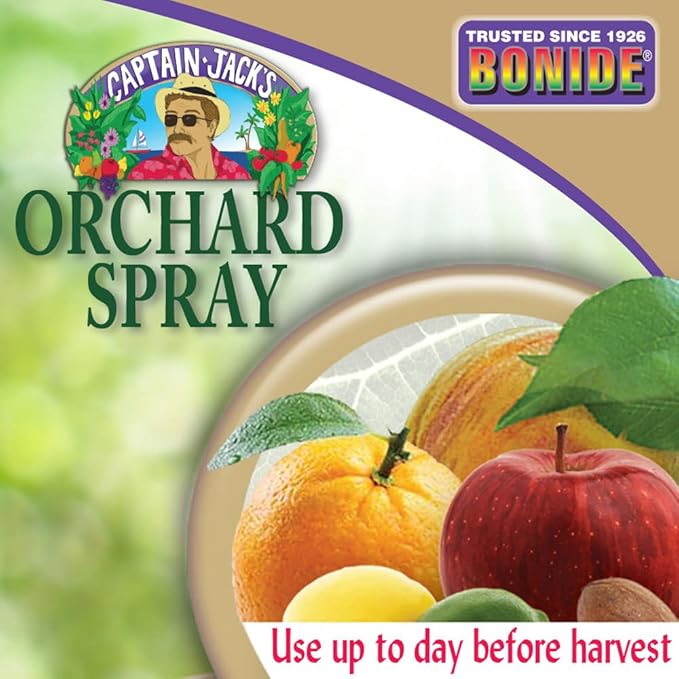 Bonide Captain Jack's Citrus Fruit &amp Nut Orchard Spray 32 oz Ready-to-Spray Multi-Purpose Fungicide Insecticide and Miticide