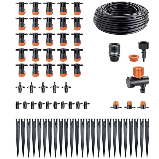 Claber Drip Kit 25 Pots Plus Automatic Watering System Drip Irrigation