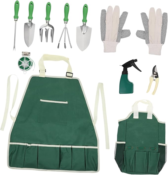 BESPORTBLE 11pcs Garden Growing Tools Set Succulents Planting Tool Potted Planting Gardening Kit Portable Gardening Set
