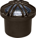 FG327-BZ Fiberglass Cage Convex P.C. Lens 3 Well Light Bronze Finish