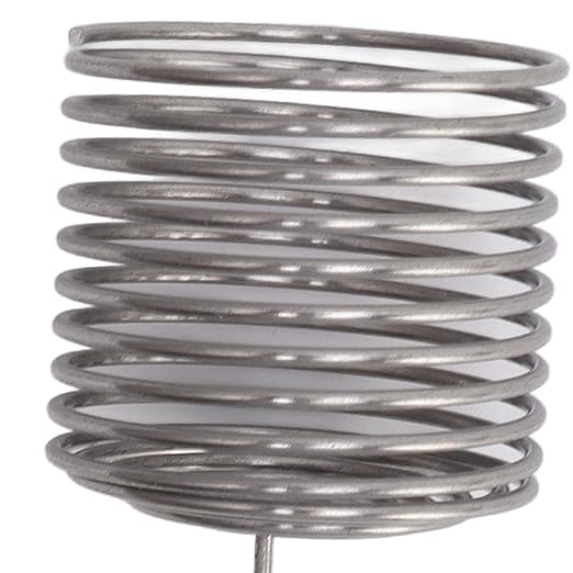 Garden Fertilizer Mesh Baskets Set100PCS Fertilizer Mesh Basket Column Shape Stainless Steel Nutrition Box Tools for Garden Nursery (6x6cm / 2.4x2.4in)