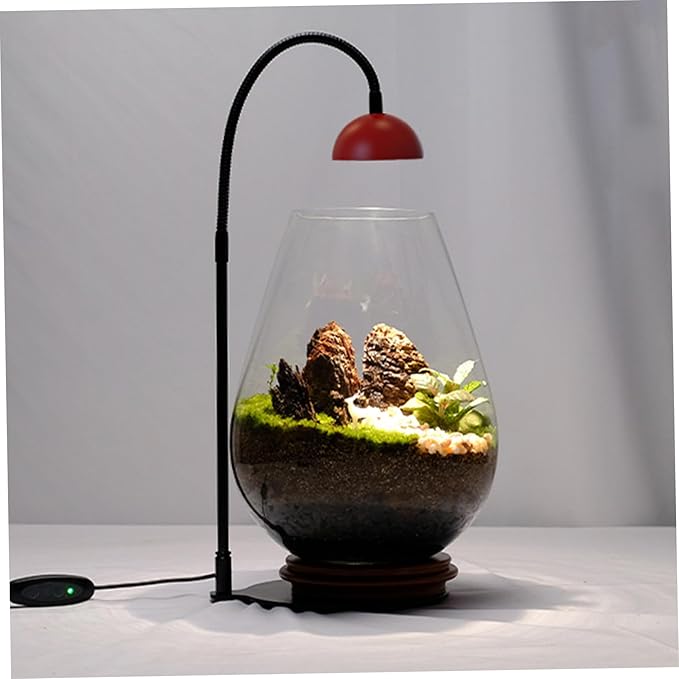 Grow Lights for Indoor Plants Height Adjustable Plant Growing Lamps Flexible Spectrum Plant Light 3/6/12H Timer Setting Led Grow Light for Small Plants