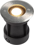 Ground LED Landscape Lights - Ground GU10 5W Garden Light - IP67 Waterproof Outdoor Underground Round Walk Over Lighting Outdoor Recessed Spot Light for Pathway Patio(Red)