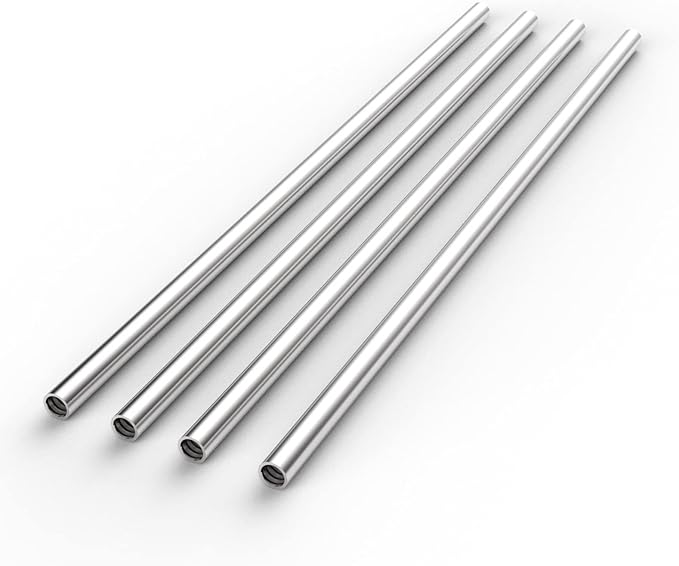 Olle 4 Pack Anti-Corrosion Aluminum Support Rods for 24 Width Raised Garden Bed 24 Inch Long