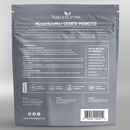 MycorrhizaMax-Mycorrhizal Fungi Inoculant-Root Enhancer &amp Growth (16 lb)