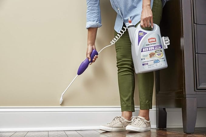 Ortho Home Defense Max Bed Bug Flea &amp Tick Killer with Comfort Wand 1 gal. (2-Pack)
