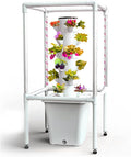 Garden Hydroponic Growing 30 Pods Hydroponics Tower Vertical Garden Planter with LED Grow Light Indoor Smart Garden Kit Aeroponics Growing Kit