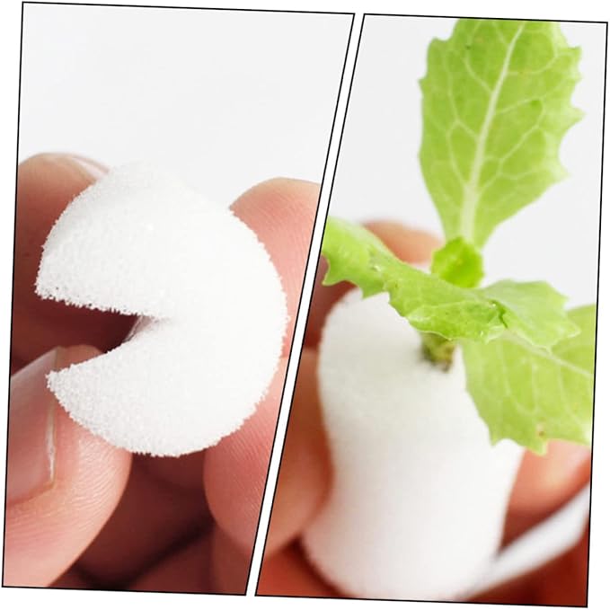 VANZACK 3sets Cultivation Sponge Blocks Hydroponic Sponge for Easy Vegetable Gardening Tools 120pcs*3
