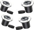 Outdoor Buried Lights Ground LED Landscape Lights IP66 Waterproof Recessed Ground Spotlight Round LED Underground Light for Garden Patio Fence Lawn Deck LiGreen-36W