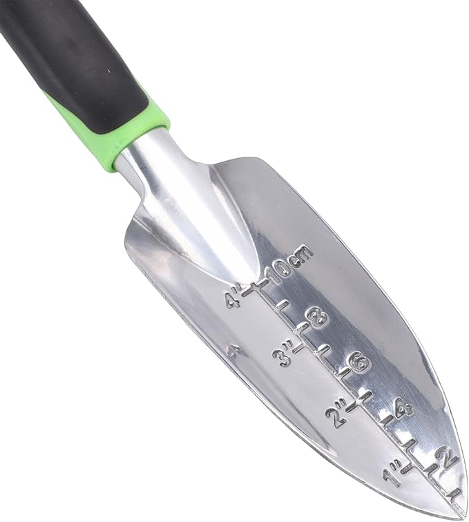 Aluminum Alloy Gardening Tools Set Garden Hand Tool with Storage Bag Shovel Gloves Multifunctional Garden Weeding Tools Gift for Landscaping Women Men