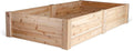 Infinite Cedar Premium Cedar Raised Garden Bed - 4' x 8' x 16.5 H - 1 Thick Wood