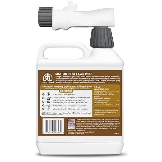 Turf Titan Lawn 360 Early Summer Drought Defender &amp Lawn Advancer Bundle - Grass Care Bundle for Resilient Green Grass – Complete Early Summer Yard Fertilizer Solution with Hose End Sprayer