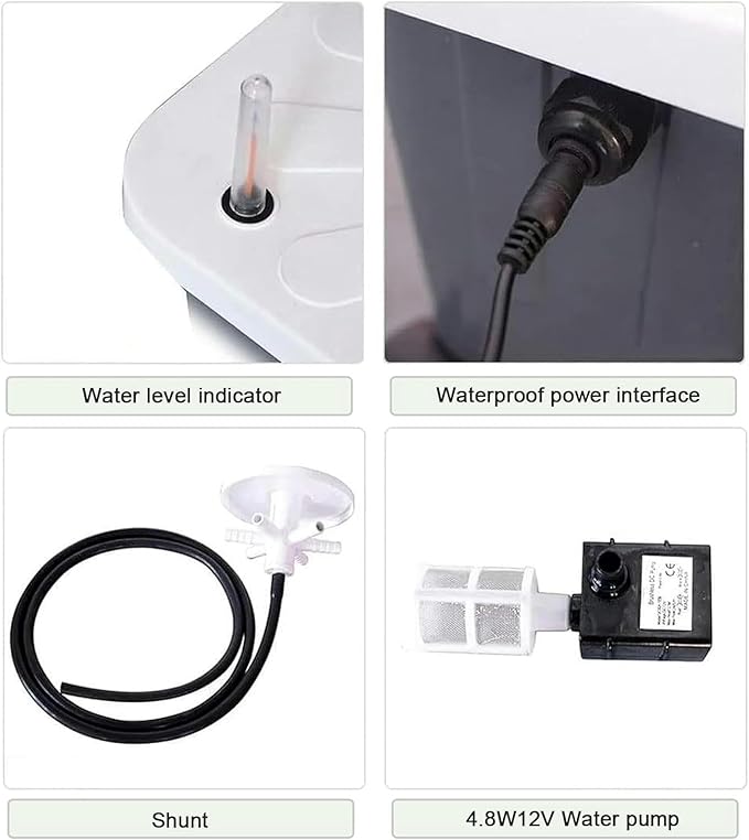 45 Holes Hydroponics Growing System Indoor Grow System Vertical Grow Tower Soilless Cultivation Growing System for Herbs Fruits and Vegetables