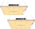 SPIDER FARMER SF1000-2Pack Samsung LM301H EVO Led Grow Light Full Spectrum Plant Light Dimmable &amp High Efficiency &amp Deeper Penetration Lamps for Seed Starting Vegetables Bloom in 2x4 Grow T