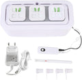 Self Watering Planter Automatic Hydroponics Growing System with Water Level Monitoring and Low Water Alert for Home Flower Vegetable Indoor Garden (US Plug)