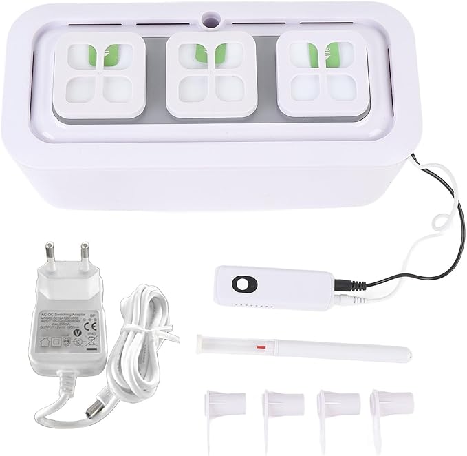 Hydroponic Growing System Kit Self Watering Planter Automatic System with Pump System and Automatic Timer Smart Indoor Garden Planter for Home